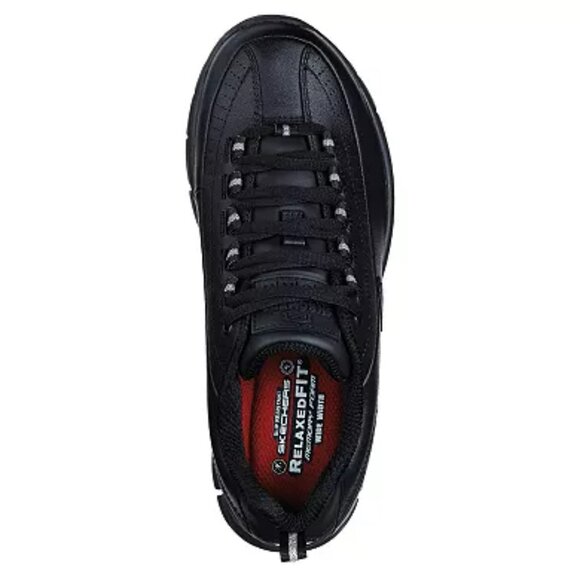 Skechers Sure Track Trickel Women's Work Shoes - Size 7.5, Black - Picture 2 of 12